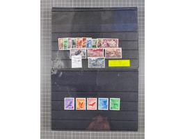 1880/1980, unused/mint never hinged dealer stock on cards, including a lot of material with better issues from Denmark, Italy