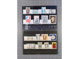 1880/1980, unused/mint never hinged dealer stock on cards, including a lot of material with better issues from Denmark, Italy