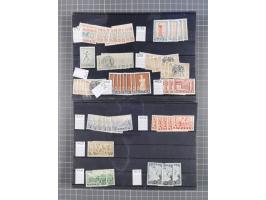 1880/1980, unused/mint never hinged dealer stock on cards, including a lot of material with better issues from Denmark, Italy