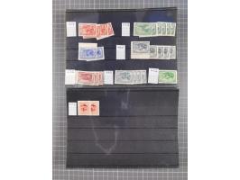 1880/1980, unused/mint never hinged dealer stock on cards, including a lot of material with better issues from Denmark, Italy