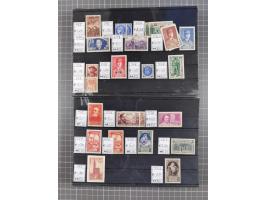 1880/1980, unused/mint never hinged dealer stock on cards, including a lot of material with better issues from Denmark, Italy