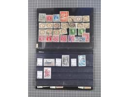 1880/1980, unused/mint never hinged dealer stock on cards, including a lot of material with better issues from Denmark, Italy