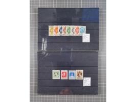 1880/1980, unused/mint never hinged dealer stock on cards, including a lot of material with better issues from Denmark, Italy