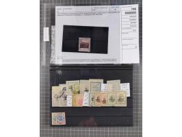 1880/1980, unused/mint never hinged dealer stock on cards, including a lot of material with better issues from Denmark, Italy