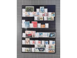 1880/1980, unused/mint never hinged dealer stock on cards, including a lot of material with better issues from Denmark, Italy