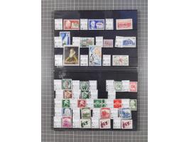 1880/1980, unused/mint never hinged dealer stock on cards, including a lot of material with better issues from Denmark, Italy