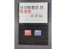 1880/1980, unused/mint never hinged dealer stock on cards, including a lot of material with better issues from Denmark, Italy