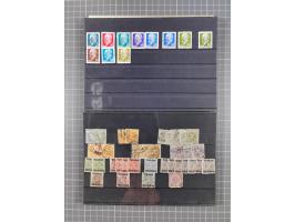 1880/1980, unused/mint never hinged dealer stock on cards, including a lot of material with better issues from Denmark, Italy