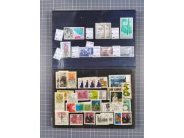 1880/1980, unused/mint never hinged dealer stock on cards, including a lot of material with better issues from Denmark, Italy