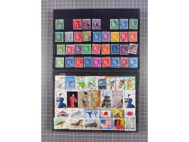 1880/1980, unused/mint never hinged dealer stock on cards, including a lot of material with better issues from Denmark, Italy