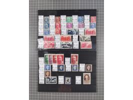 1880/1980, unused/mint never hinged dealer stock on cards, including a lot of material with better issues from Denmark, Italy