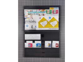 1880/1980, unused/mint never hinged dealer stock on cards, including a lot of material with better issues from Denmark, Italy