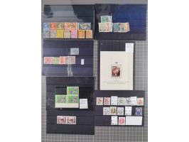 1880/1980, unused/mint never hinged dealer stock on cards, including a lot of material with better issues from Denmark, Italy