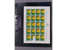 1880/1980, unused/mint never hinged dealer stock on cards, including a lot of material with better issues from Denmark, Italy