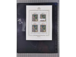 1880/1980, unused/mint never hinged dealer stock on cards, including a lot of material with better issues from Denmark, Italy