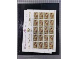 1880/1980, unused/mint never hinged dealer stock on cards, including a lot of material with better issues from Denmark, Italy