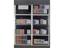 1880/1980, unused/mint never hinged dealer stock on cards, including a lot of material with better issues from Denmark, Italy