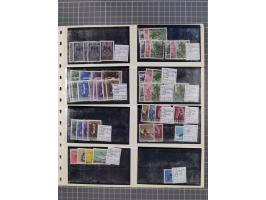 1880/1980, unused/mint never hinged dealer stock on cards, including a lot of material with better issues from Denmark, Italy