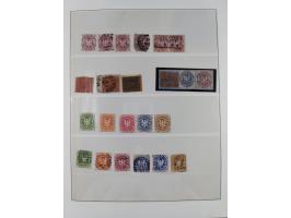 1850/67, ungebrauchte und gestempelte kleine Sammlung mit u.a. Nr. 1 im 4er-Streifen und einigen, teils interessanten Briefen