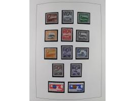 1953/77, mint never hinged collection incl. Mi.-Nr. 101-115, in album