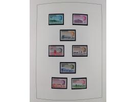 1953/77, mint never hinged collection incl. Mi.-Nr. 101-115, in album