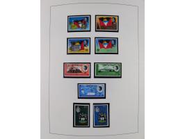 1953/77, mint never hinged collection incl. Mi.-Nr. 101-115, in album