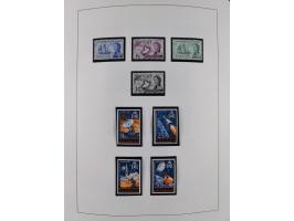 1953/77, mint never hinged collection incl. Mi.-Nr. 101-115, in album