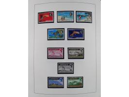 1953/77, mint never hinged collection incl. Mi.-Nr. 101-115, in album