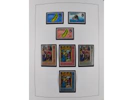 1953/77, mint never hinged collection incl. Mi.-Nr. 101-115, in album