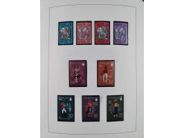 1953/77, mint never hinged collection incl. Mi.-Nr. 101-115, in album