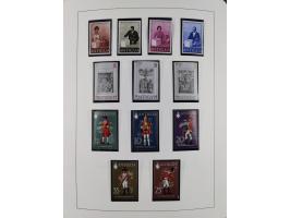 1953/77, mint never hinged collection incl. Mi.-Nr. 101-115, in album