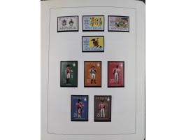 1953/77, mint never hinged collection incl. Mi.-Nr. 101-115, in album