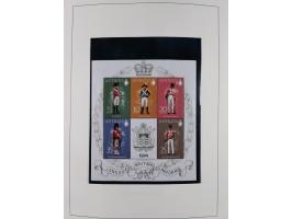 1953/77, mint never hinged collection incl. Mi.-Nr. 101-115, in album