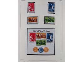 1953/77, mint never hinged collection incl. Mi.-Nr. 101-115, in album