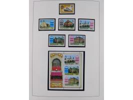 1953/77, mint never hinged collection incl. Mi.-Nr. 101-115, in album