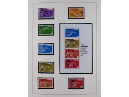 1953/77, mint never hinged collection incl. Mi.-Nr. 101-115, in album