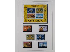 1953/77, mint never hinged collection incl. Mi.-Nr. 101-115, in album