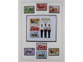 1953/77, mint never hinged collection incl. Mi.-Nr. 101-115, in album