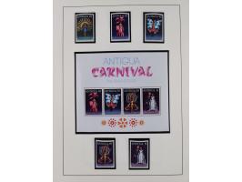 1953/77, mint never hinged collection incl. Mi.-Nr. 101-115, in album