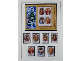 1953/77, mint never hinged collection incl. Mi.-Nr. 101-115, in album