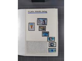 Antarktis: 1961/2016, meist postfrische Sammlung mit Ausgaben von diversen Ländern von Argentinien bis Wallis und Futuna, der