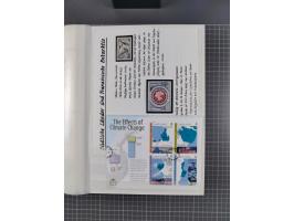 Antarktis: 1961/2016, meist postfrische Sammlung mit Ausgaben von diversen Ländern von Argentinien bis Wallis und Futuna, der