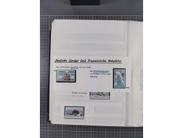 Antarktis: 1961/2016, meist postfrische Sammlung mit Ausgaben von diversen Ländern von Argentinien bis Wallis und Futuna, der