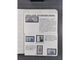 Antarktis: 1961/2016, meist postfrische Sammlung mit Ausgaben von diversen Ländern von Argentinien bis Wallis und Futuna, der