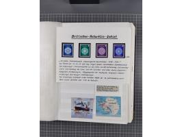 Antarktis: 1961/2016, meist postfrische Sammlung mit Ausgaben von diversen Ländern von Argentinien bis Wallis und Futuna, der