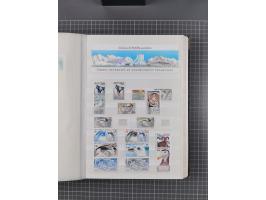 Antarktis: 1961/2016, meist postfrische Sammlung mit Ausgaben von diversen Ländern von Argentinien bis Wallis und Futuna, der