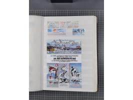 Antarktis: 1961/2016, meist postfrische Sammlung mit Ausgaben von diversen Ländern von Argentinien bis Wallis und Futuna, der