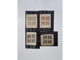 1914/44 (ca.), interesting lot oo about 100 stockcards, including Officials, unused, used and on entires with much interestin