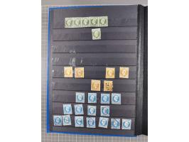 1849/2004, unused, mint never hinged and used collection, starting with some classics, Napoleon with some proofs, Napoleon 1c