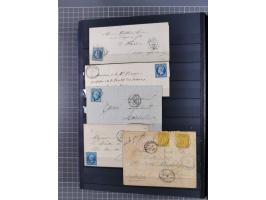 1849/2004, unused, mint never hinged and used collection, starting with some classics, Napoleon with some proofs, Napoleon 1c